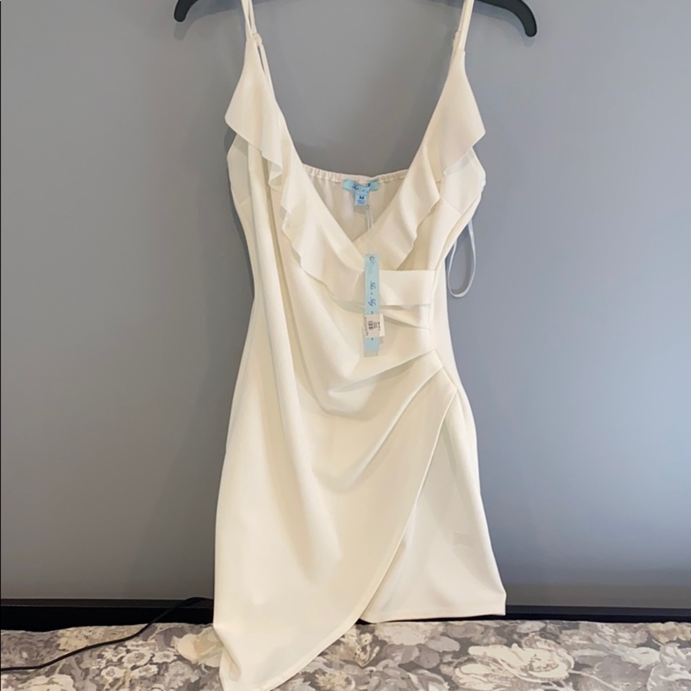 She + Sky White Dress